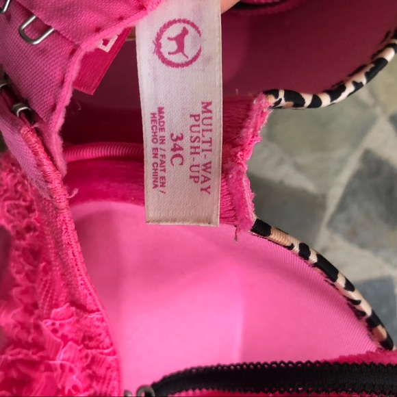 Leopard Print Push-up Bra - Picture 3 of 3